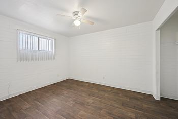Room with wooden flooring 